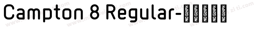 Campton 8 Regular字体转换